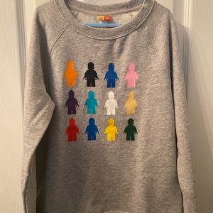 M Kids’ LEGO Minifgures Graphic Longsleeve Sweatshirt- LEGO Collection x Target